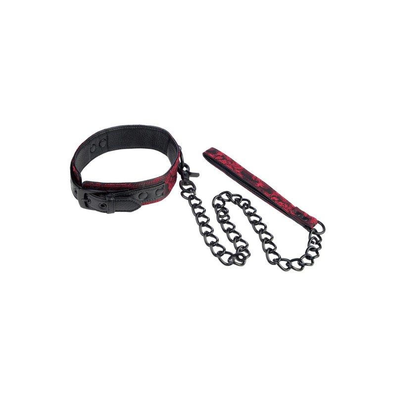 Wiązania-SCANDAL COLLAR WITH LEASH